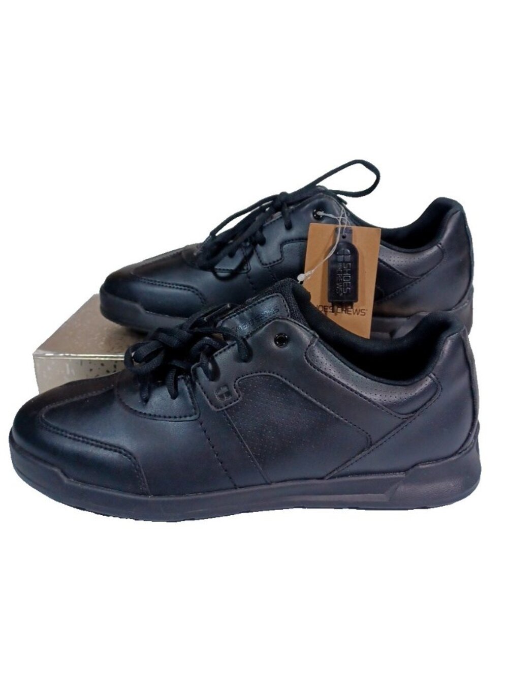 Shoes for Crews  Men's 10 Work Boot Freestyle II Vegan Slip-Resistant Sole Black